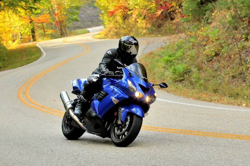 2006 Candy Thunder Blue ZX14